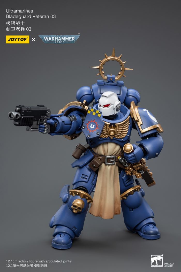 Ultramarines-Sword Guard Veteran Sergeant Proximo Brothers/Veteran 02/Veteran 03 1/18