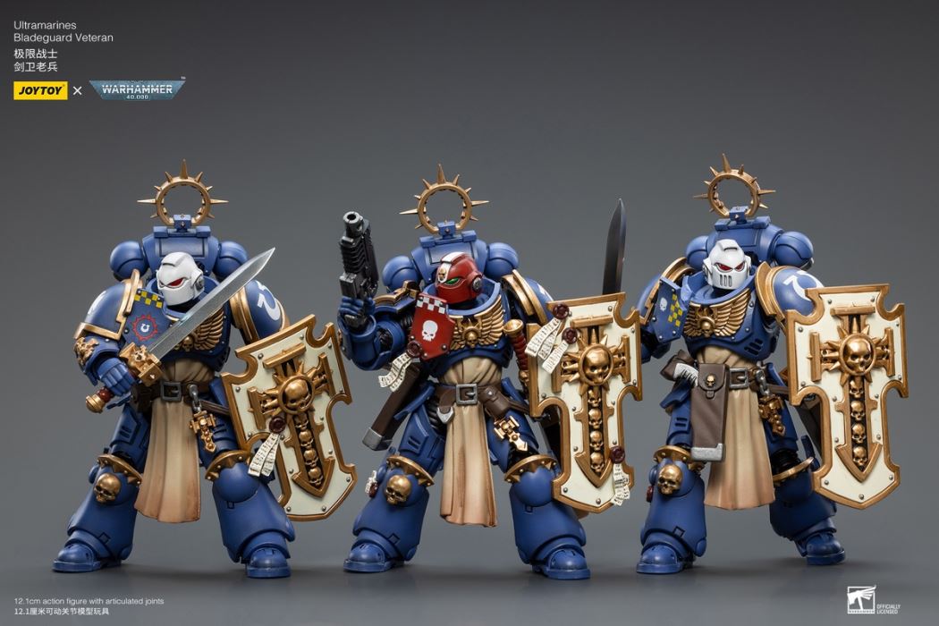 Ultramarines-Sword Guard Veteran Sergeant Proximo Brothers/Veteran 02/Veteran 03 1/18