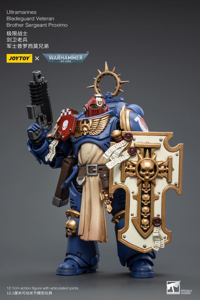 Ultramarines-Sword Guard Veteran Sergeant Proximo Brothers/Veteran 02/Veteran 03 1/18