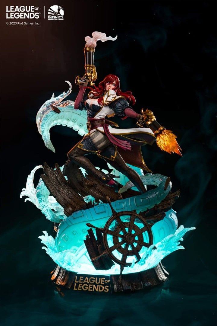 League of Legends Bounty Hunter Miss Fortune Miss Good Luck Captain Ver.