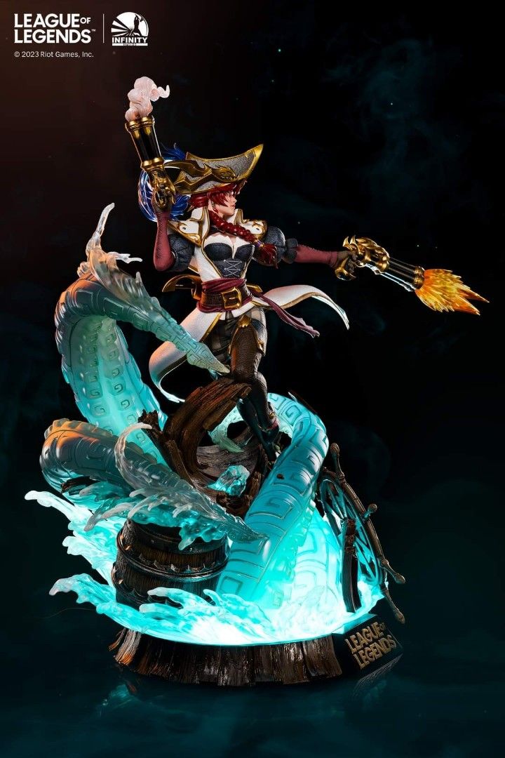 League of Legends Bounty Hunter Miss Fortune Miss Good Luck Captain Ver.