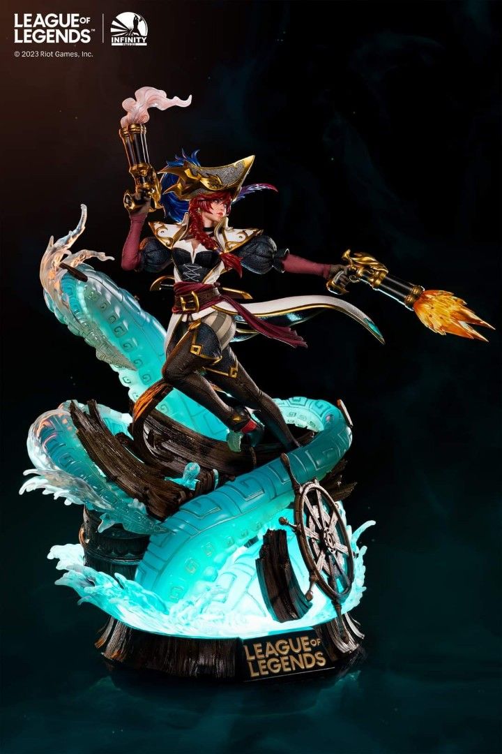 League of Legends Bounty Hunter Miss Fortune Miss Good Luck Captain Ver.