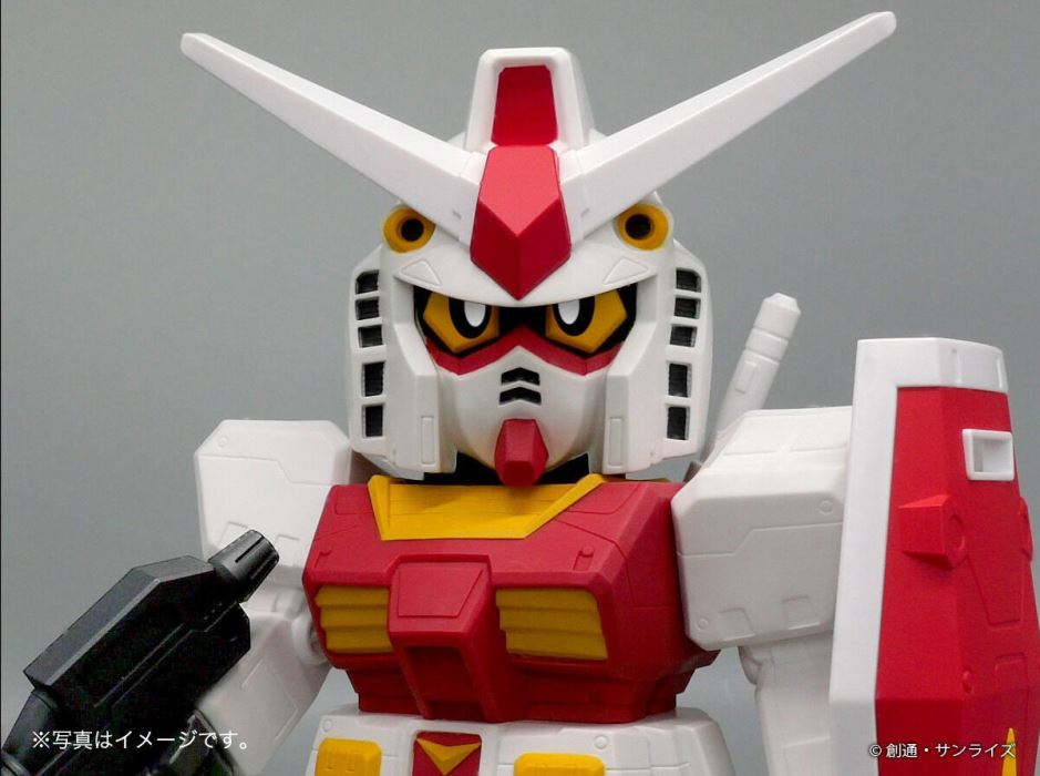 Jumbo soft vinyl figure SD RX-78-2 Gundam (2P color) -SD Gundam-