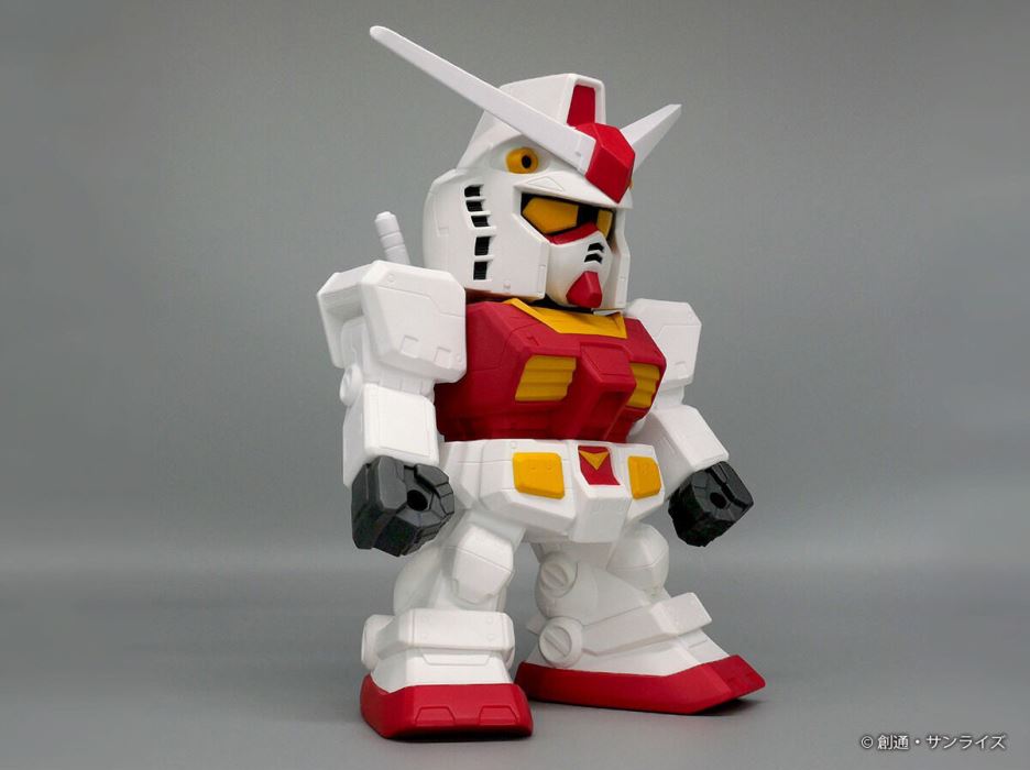 Jumbo soft vinyl figure SD RX-78-2 Gundam (2P color) -SD Gundam-