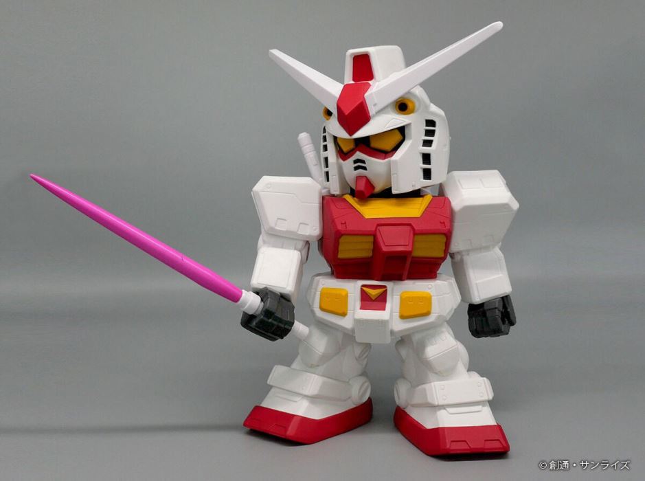 Jumbo soft vinyl figure SD RX-78-2 Gundam (2P color) -SD Gundam-