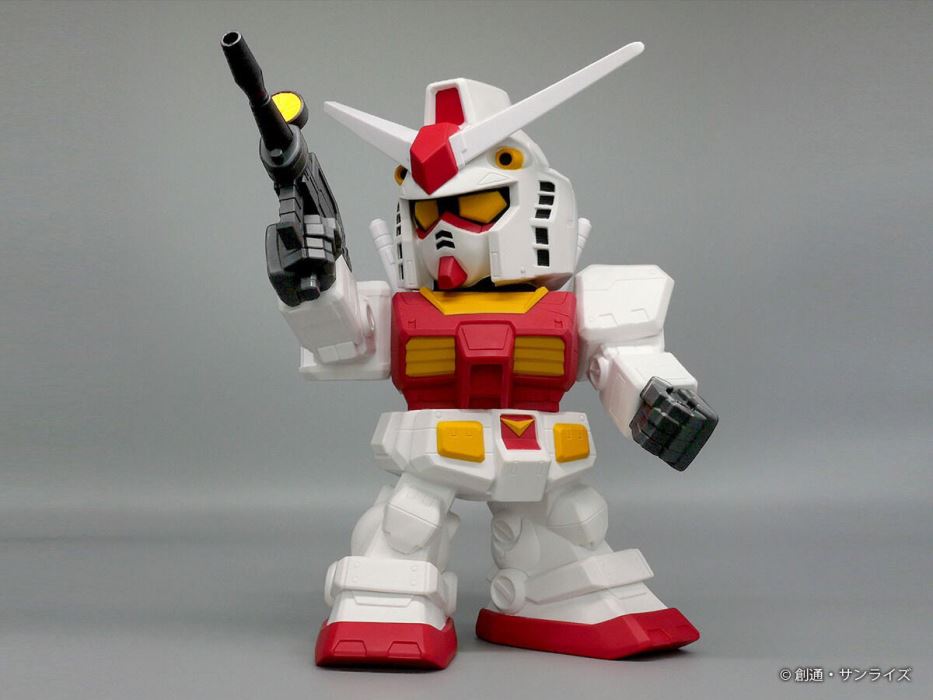 Jumbo soft vinyl figure SD RX-78-2 Gundam (2P color) -SD Gundam-