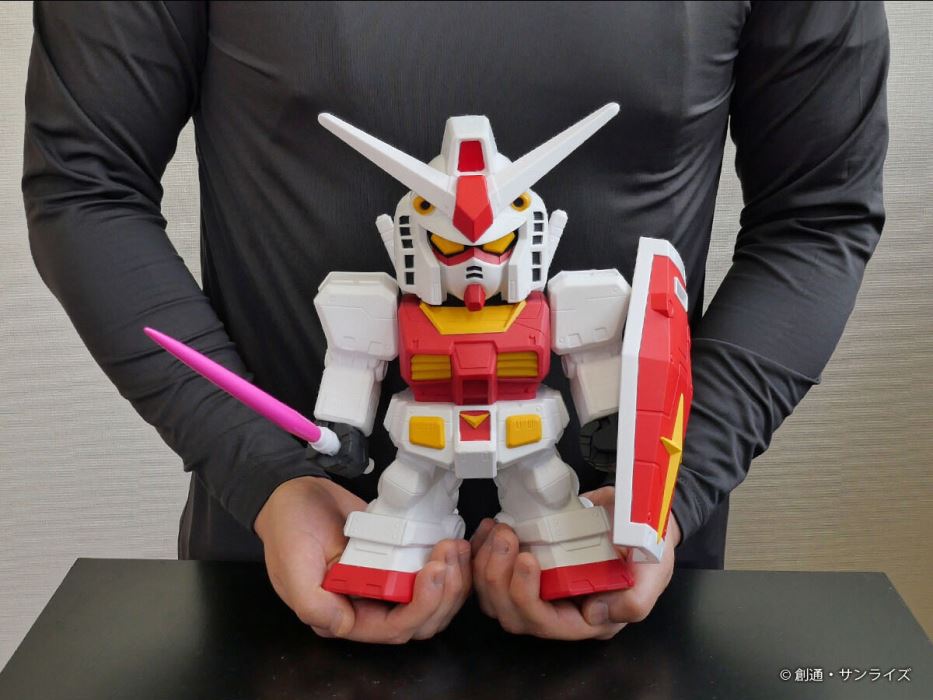 Jumbo soft vinyl figure SD RX-78-2 Gundam (2P color) -SD Gundam-