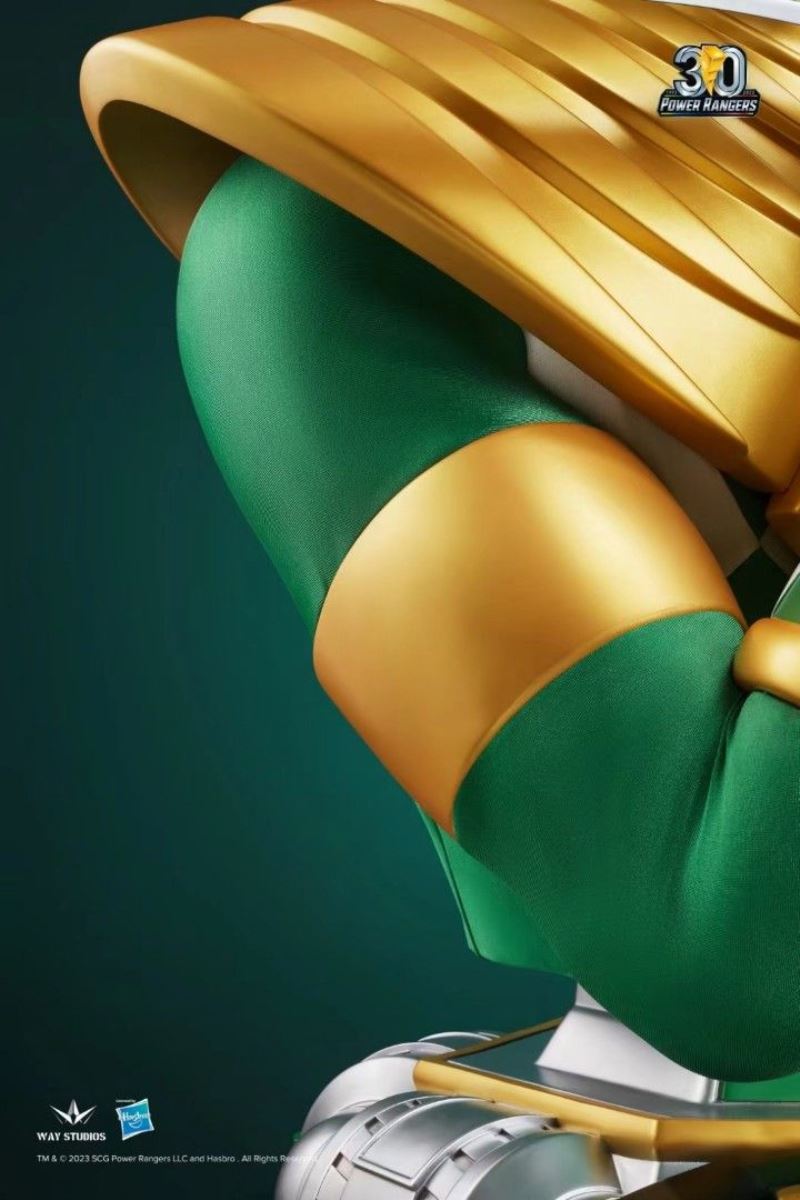 Power Rangers Green Warrior bust
