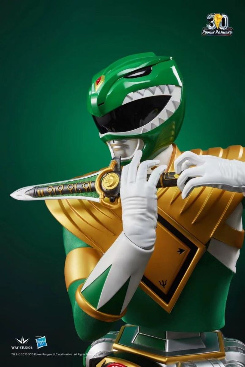 Power Rangers Green Warrior bust