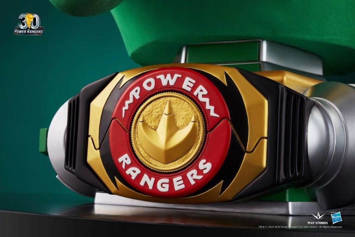 Power Rangers Green Warrior bust