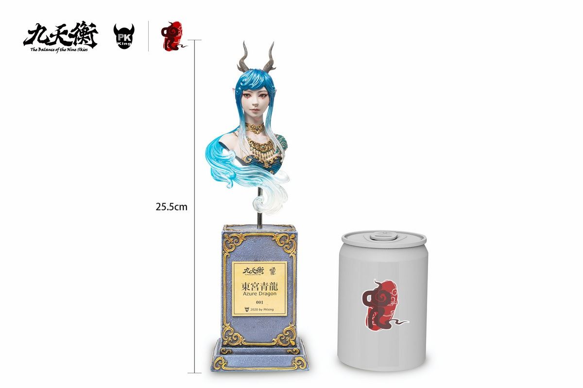 Jiu Tianheng Donggong Qinglong Dragon Girl Bust