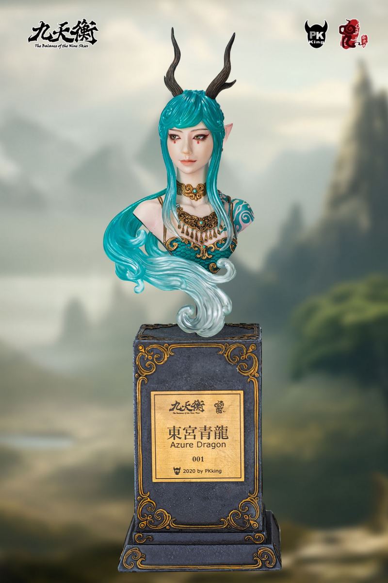 Jiu Tianheng Donggong Qinglong Dragon Girl Bust