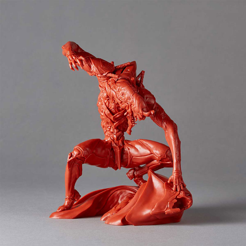 ARTPLA SCULPTURE WORKS Evangelion Unit-02 2nd Mode The Beast Battle of GeoFront