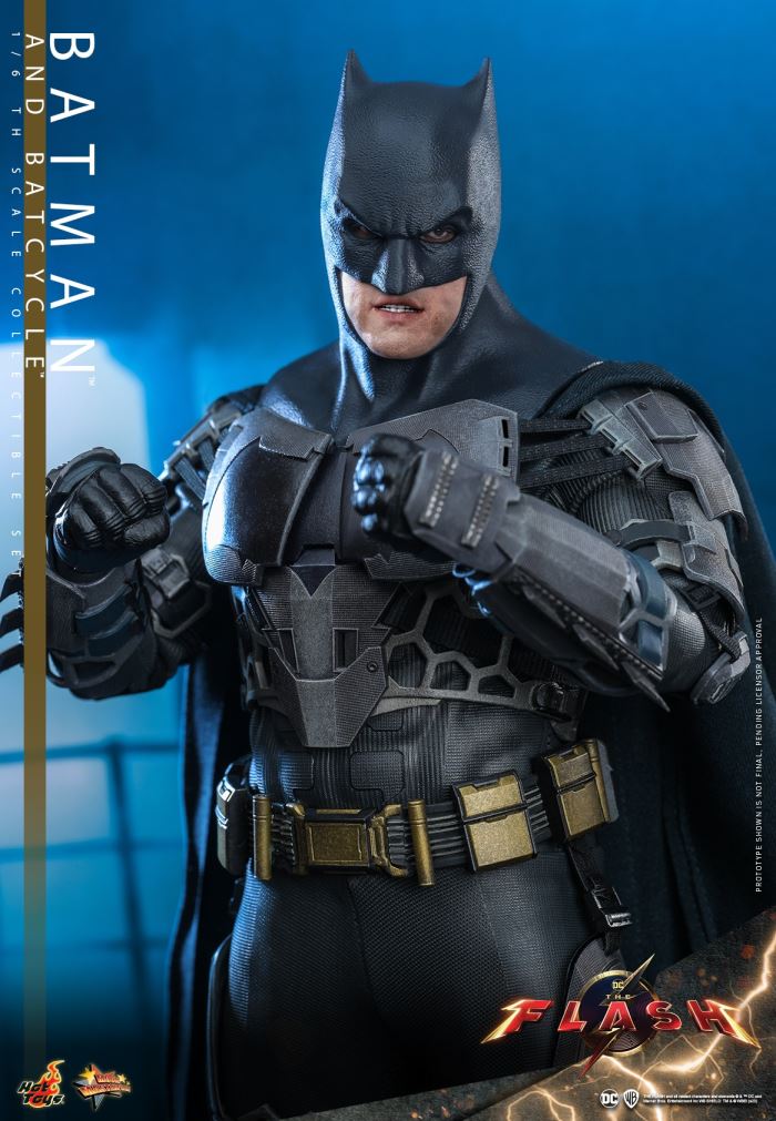 The Flash - Batman & Motorcycle 1/6