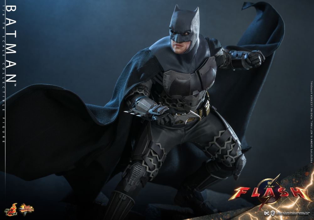 The Flash - Batman & Motorcycle 1/6