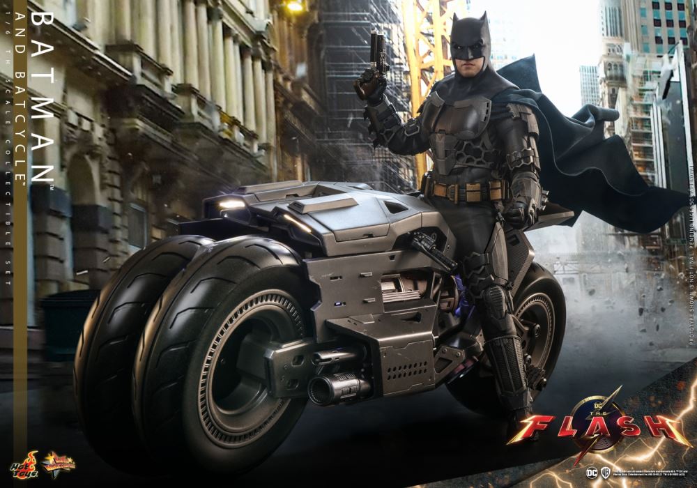The Flash - Batman & Motorcycle 1/6