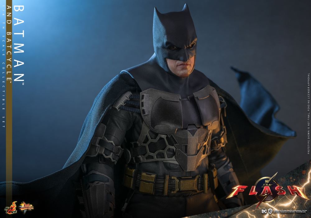 The Flash - Batman & Motorcycle 1/6