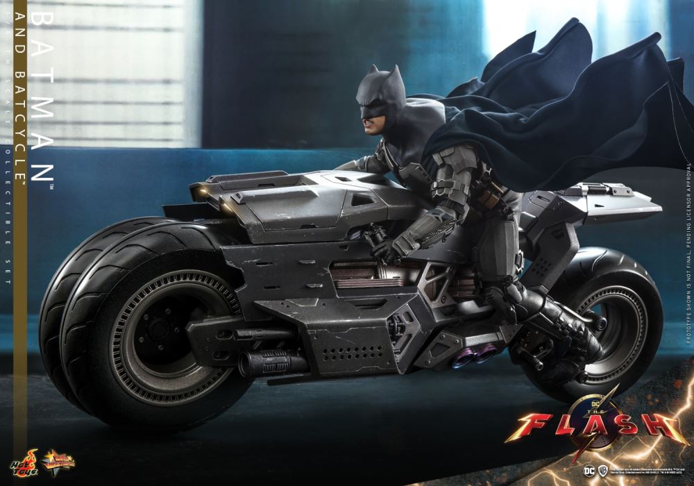 The Flash - Batman & Motorcycle 1/6