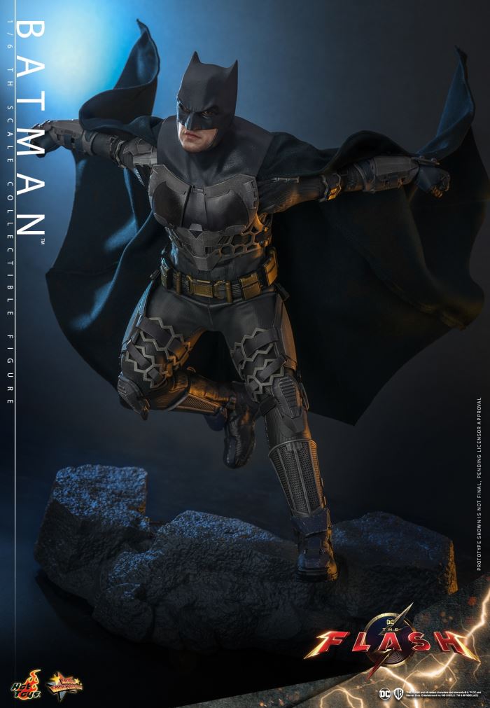 The Flash - Batman & Motorcycle 1/6