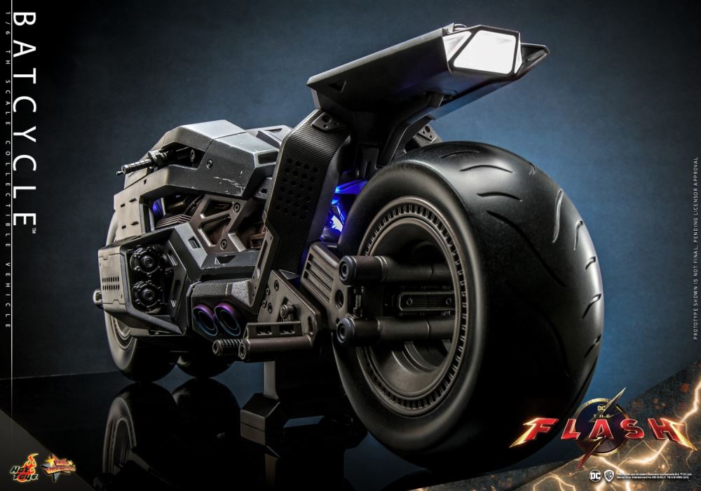 The Flash - Batman & Motorcycle 1/6