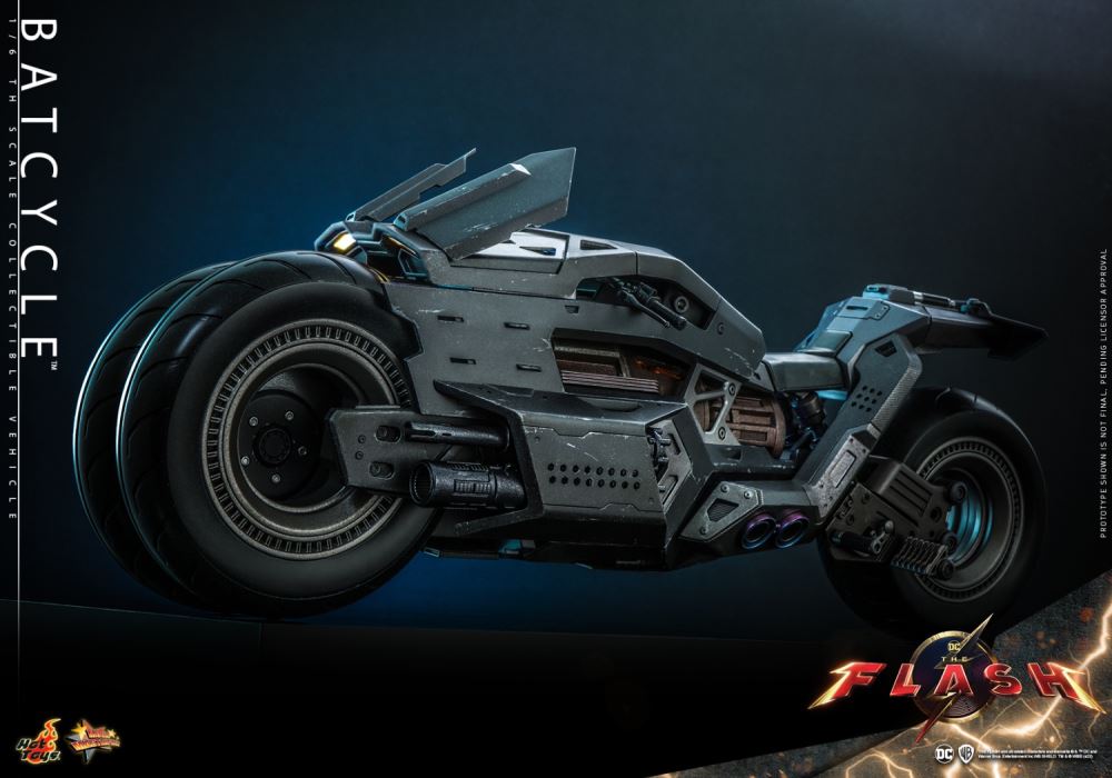 The Flash - Batman & Motorcycle 1/6