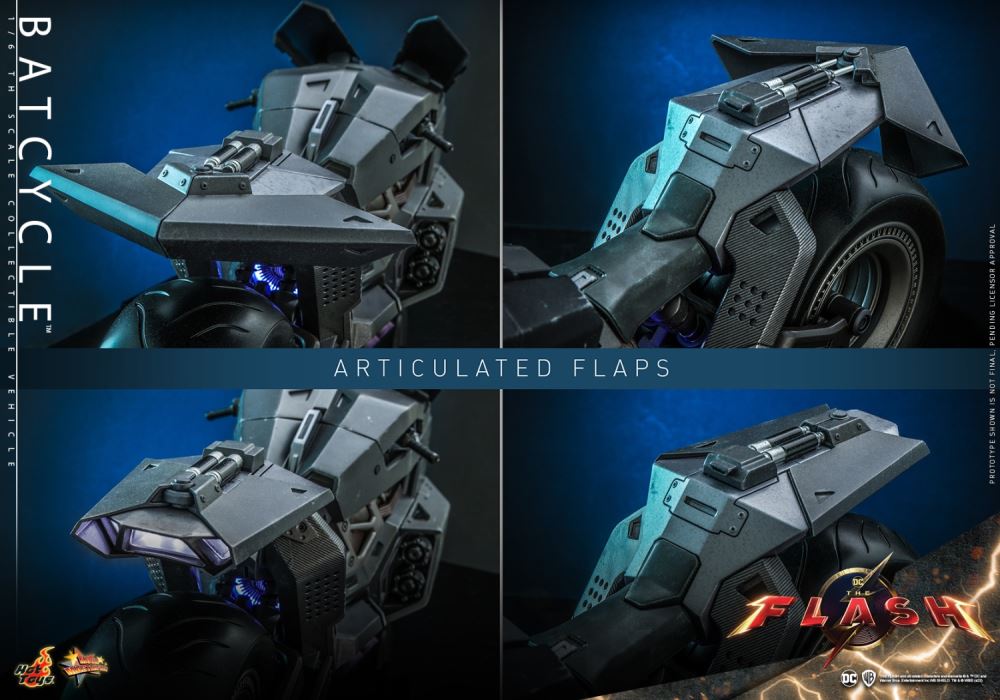The Flash - Batman & Motorcycle 1/6
