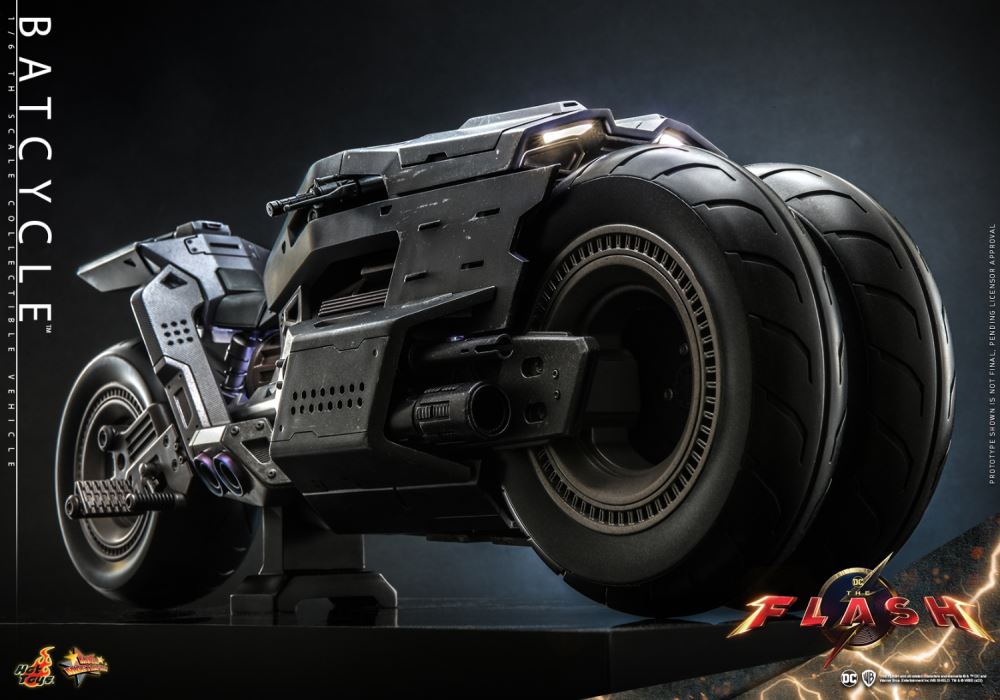 The Flash - Batman & Motorcycle 1/6