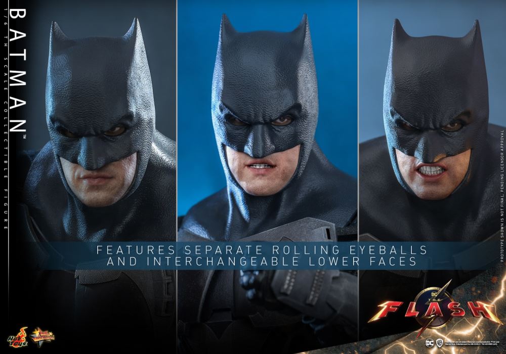 The Flash - Batman & Motorcycle 1/6