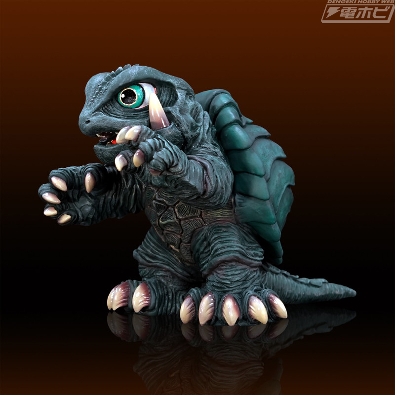 Deformed Gamera 1/250 soft vinyl kit reprint