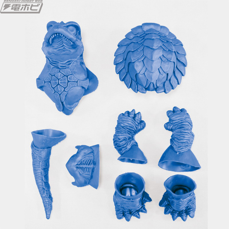 Deformed Gamera 1/250 soft vinyl kit reprint