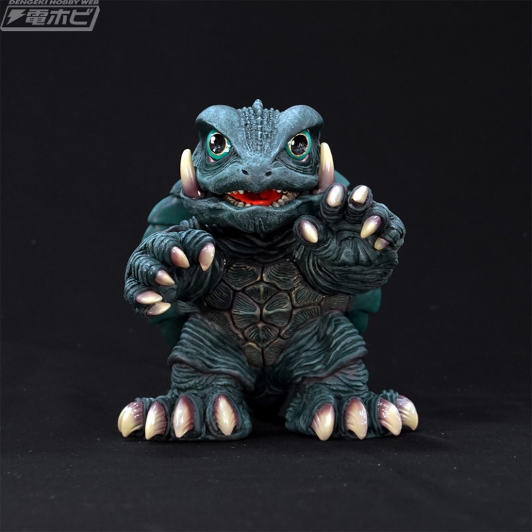 Deformed Gamera 1/250 soft vinyl kit reprint