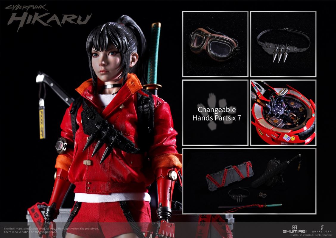 Original Cyberpunk Concept - Bounty Hunter Hikaru 1/6
