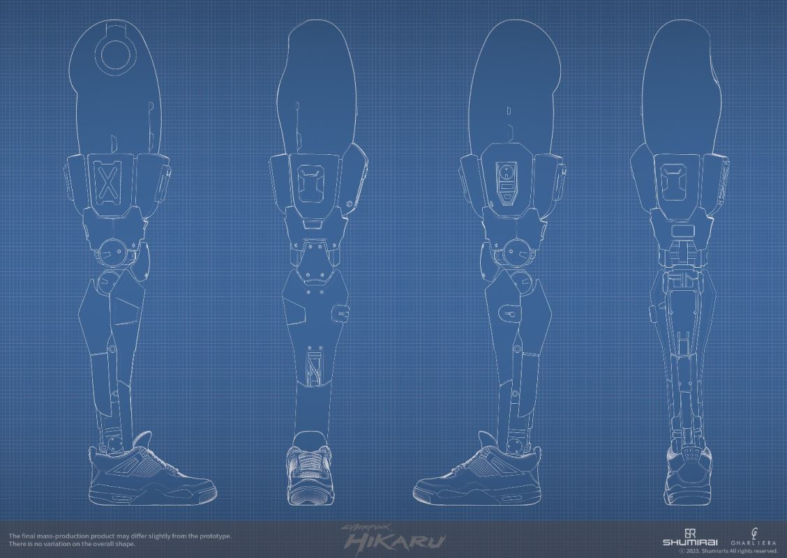 Original Cyberpunk Concept - Bounty Hunter Hikaru 1/6