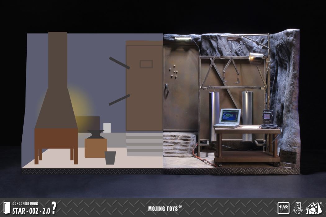 Diorama Base Suit-Up Gantry 1/6