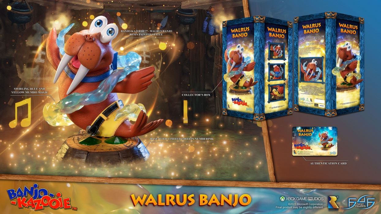 Banjo Bear Series - Walrus Banjo
