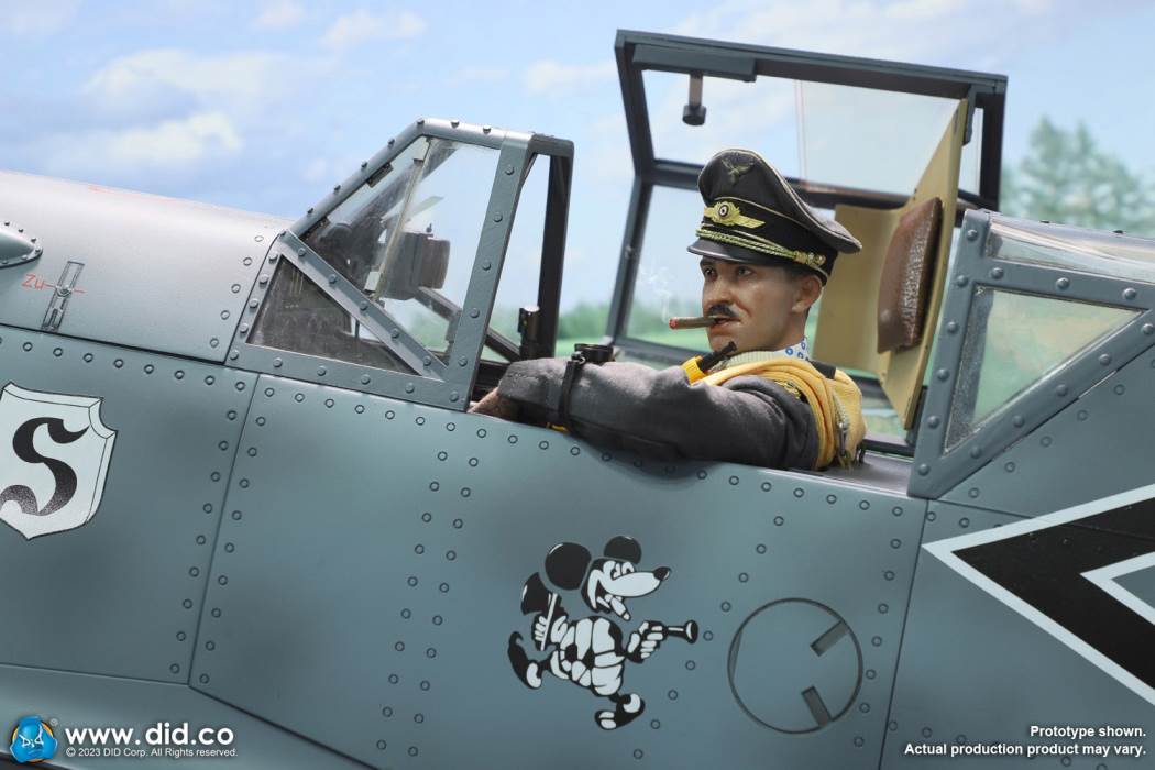 World War II German Bf-109 fighter jet