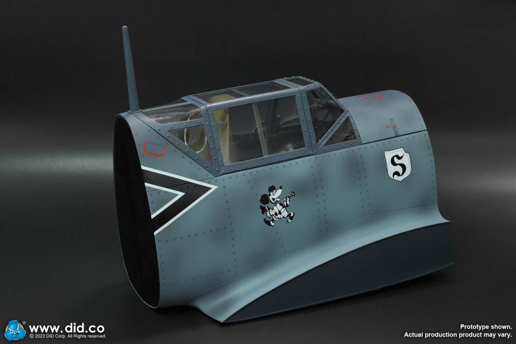 World War II German Bf-109 fighter jet