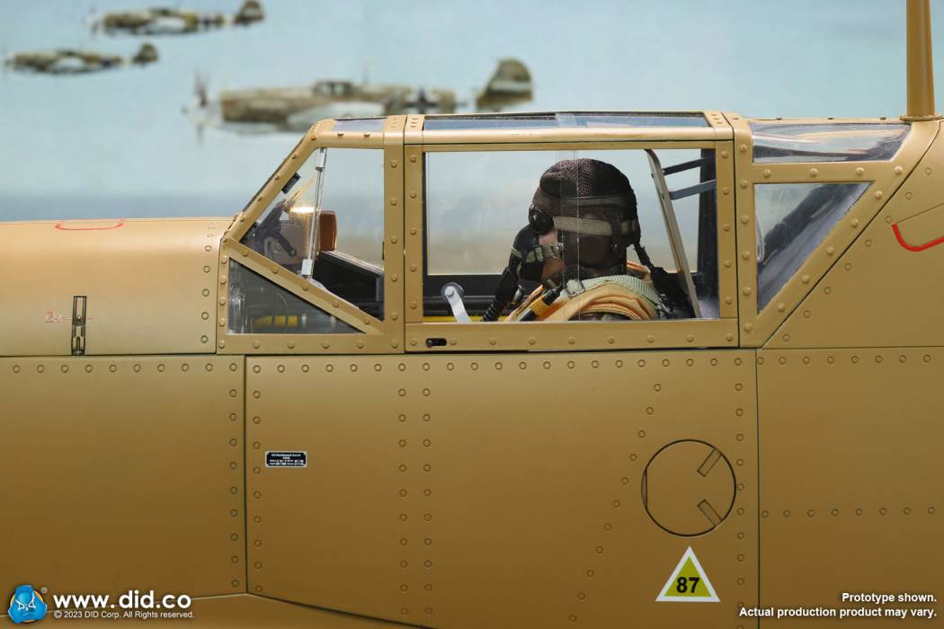 World War II German Bf-109 fighter jet
