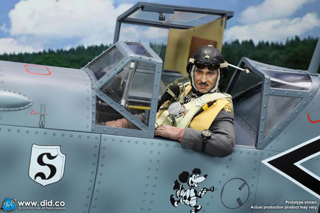 World War II German Bf-109 fighter jet