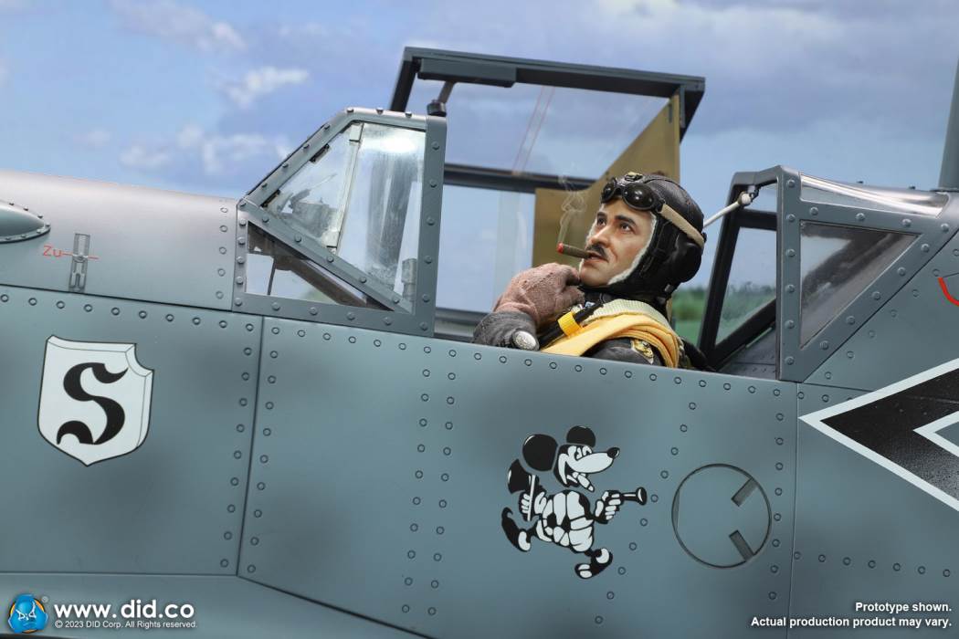 World War II German Bf-109 fighter jet