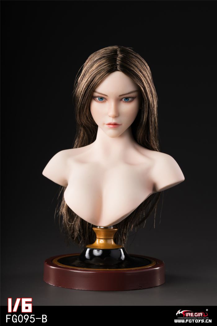 Rebecca European and American Female Head Sculpture (FG095) 1/6