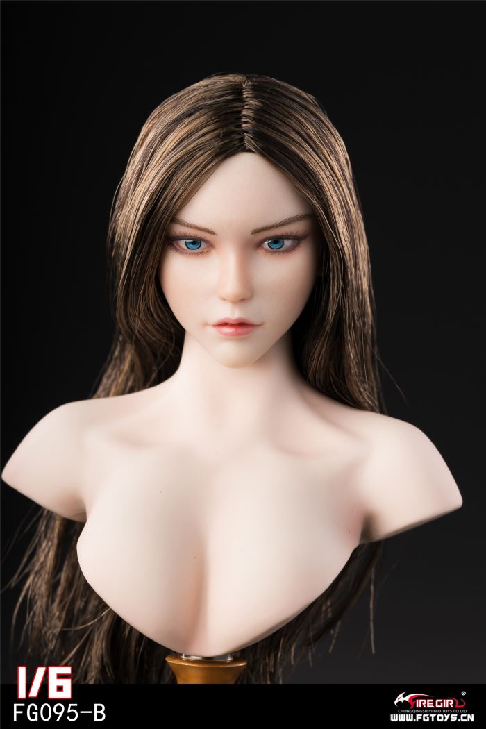 Rebecca European and American Female Head Sculpture (FG095) 1/6