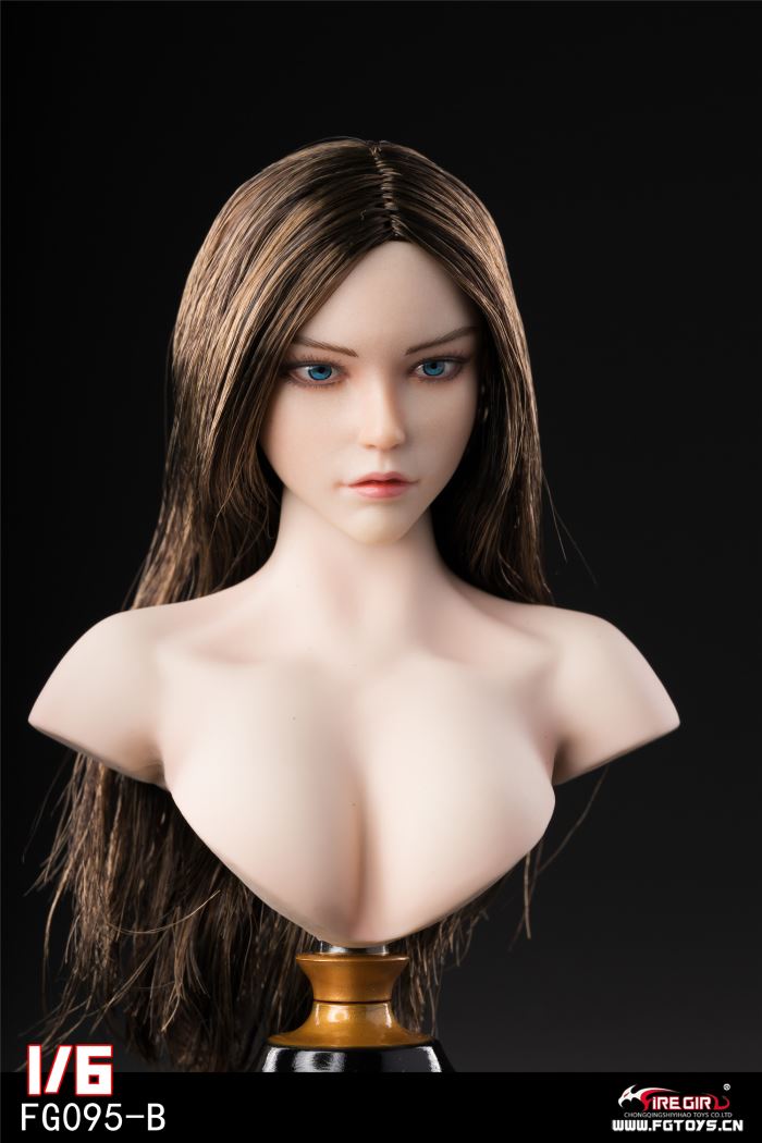 Rebecca European and American Female Head Sculpture (FG095) 1/6