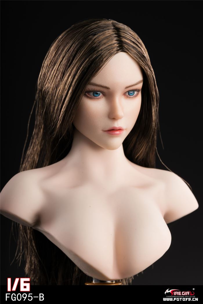 Rebecca European and American Female Head Sculpture (FG095) 1/6