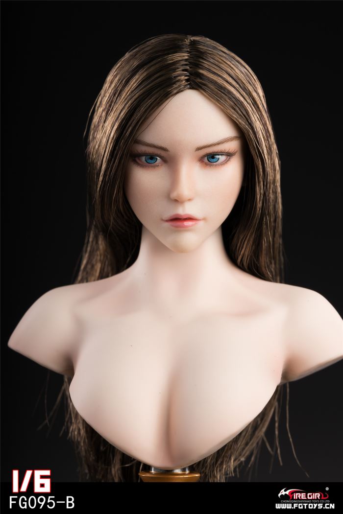 Rebecca European and American Female Head Sculpture (FG095) 1/6