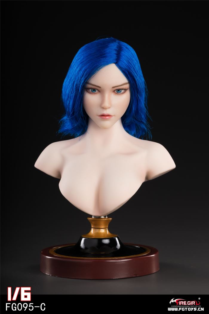 Rebecca European and American Female Head Sculpture (FG095) 1/6