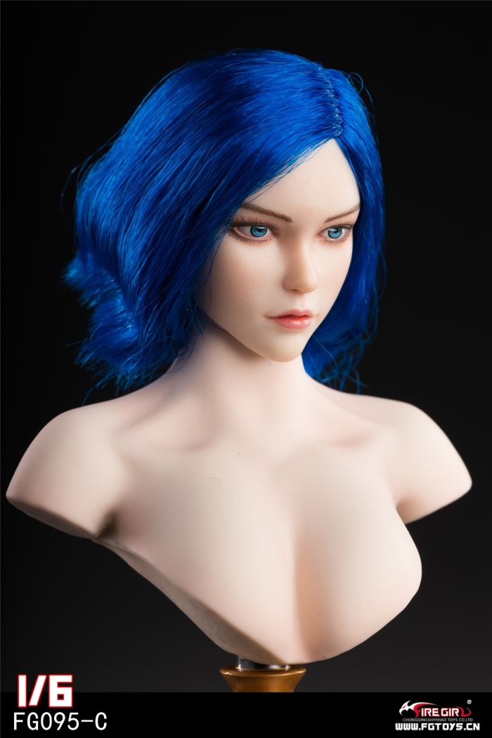 Rebecca European and American Female Head Sculpture (FG095) 1/6