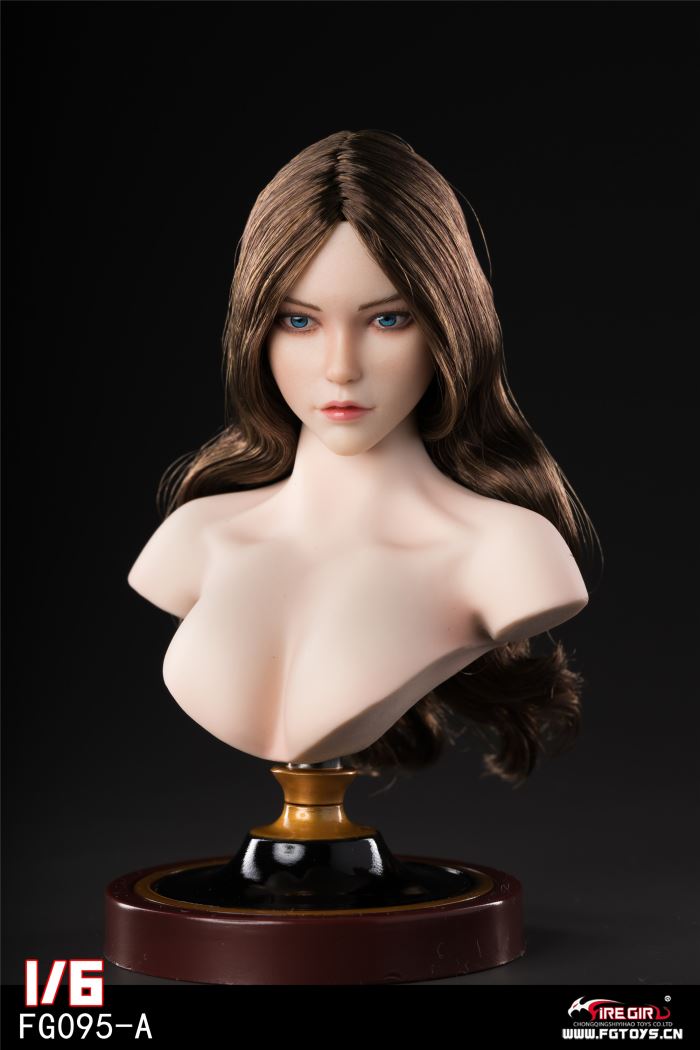 Rebecca European and American Female Head Sculpture (FG095) 1/6