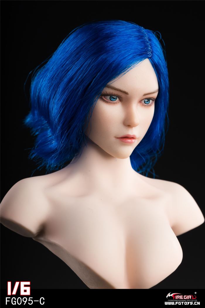 Rebecca European and American Female Head Sculpture (FG095) 1/6