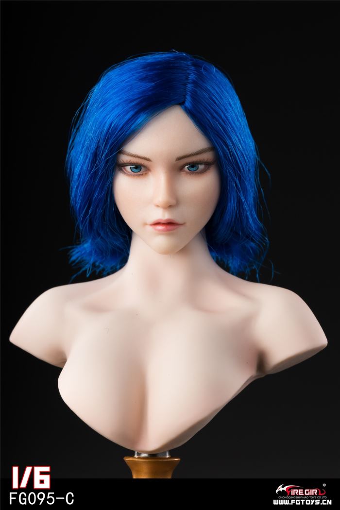 Rebecca European and American Female Head Sculpture (FG095) 1/6